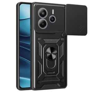 Удароустойчив калъф Techsuit CamShield за Xiaomi Redmi Note 14 4G, Черен