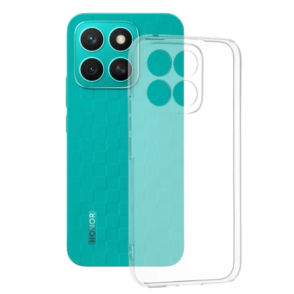 Силиконов калъф Techsuit Clear за Honor X8c, Прозрачен 1