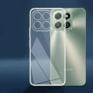 Силиконов калъф Techsuit Clear за Honor X8c, Прозрачен 4