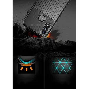 Силиконов калъф Thunder за Motorola Moto E7 Power / Moto E7i Power, Черен 4