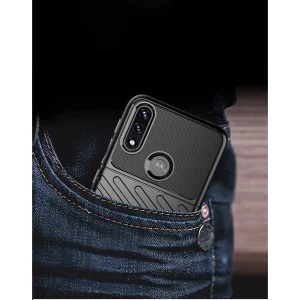 Силиконов калъф Thunder за Motorola Moto E7 Power / Moto E7i Power, Черен 6