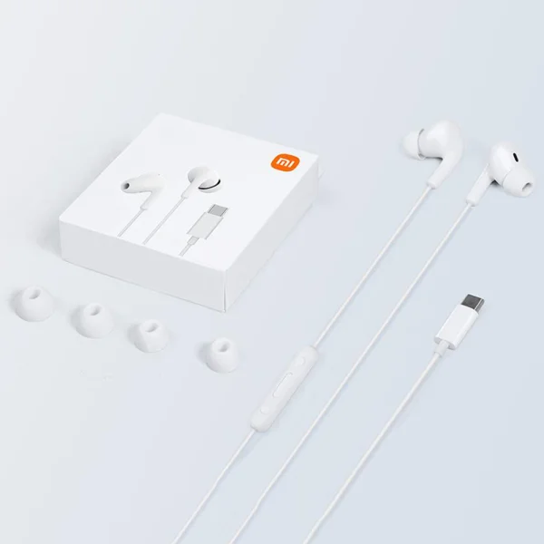 Xiaomi USB-C Earphones with Microphone, White 4
