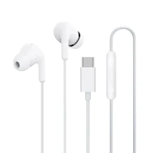 Слушалки с микрофон Xiaomi USB-C, Бял