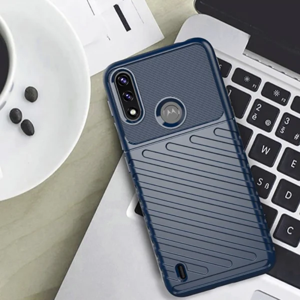 Силиконов калъф Thunder за Motorola Moto E7 Power / Moto E7i Power, Син 2