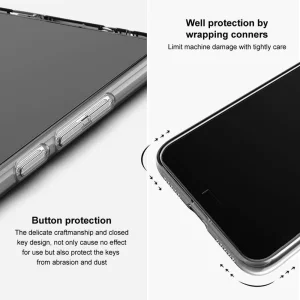 Silicone case for Xiaomi 15 5G, 2mm, Transparent 3