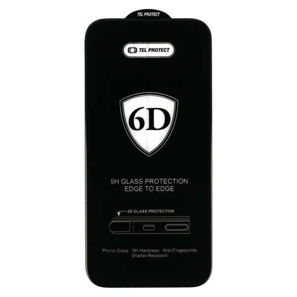 Стъклен протектор 6D Pro Full Glue за Xiaomi 15 5G, Черен 2