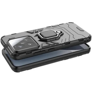 Shockproof case Kickstand Ring for Xiaomi 15 5G, Black 3