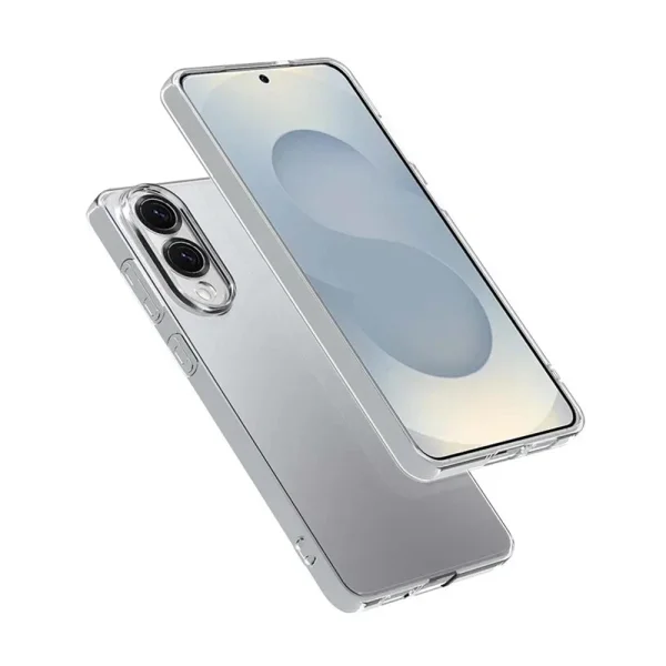 Силиконов калъф за Samsung Galaxy S25 Edge, 2mm, Прозрачен 4