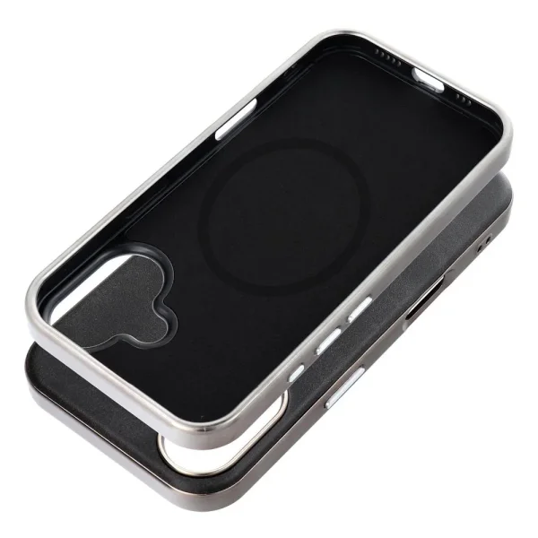 Gentleman Mag Cover Shockproof Case for iPhone 16, Black 3