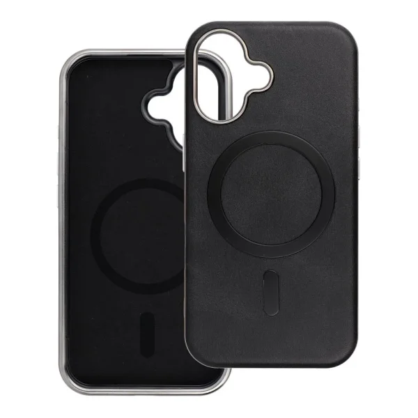 Gentleman Mag Cover Shockproof Case for iPhone 16, Black 2