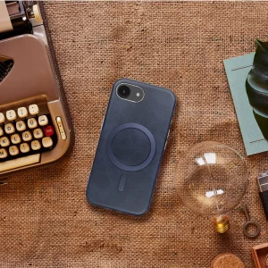 Shockproof case Gentleman Mag Cover for iPhone 16e/17e, Dark blue 4