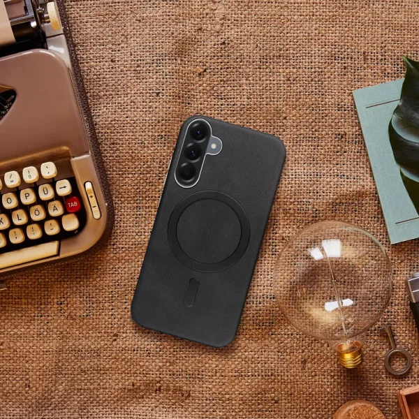Удароустойчив калъф Gentleman Mag Cover за Samsung Galaxy A36 5G / A37 5G, Черен 3