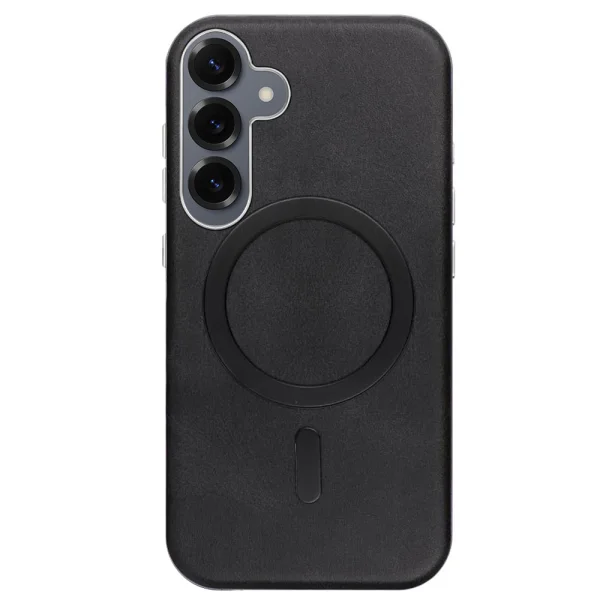 Shockproof case Gentleman Mag Cover for Samsung Galaxy S25, Black 2