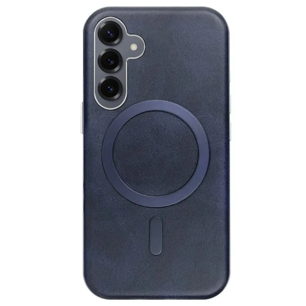 Shockproof case Gentleman Mag Cover for Samsung Galaxy S25, Dark blue 1