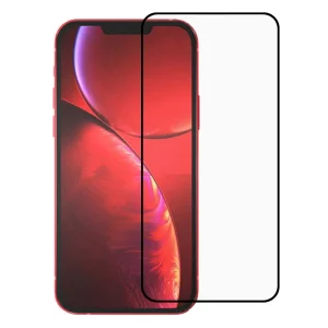 Стъклен Протектор 5D Full Glue за iPhone 13, 13 Pro, 16е, 17е, Черен
