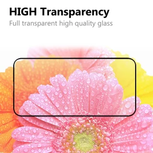 Стъклен Протектор 5D Full Glue за iPhone 13, 13 Pro, 16е, 17е, Черен 5