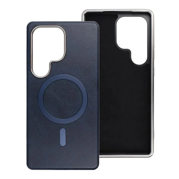 Удароустойчив калъф Gentleman Mag Cover за Samsung Galaxy S25 Ultra, Тъмно син 2