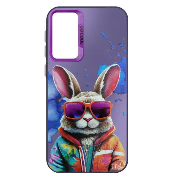 Shockproof case SOCOOL for Samsung A55, Rabbit 2