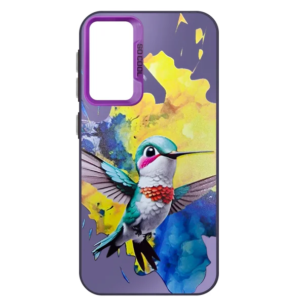 Shockproof case SOCOOL for Samsung A55, Bird 2