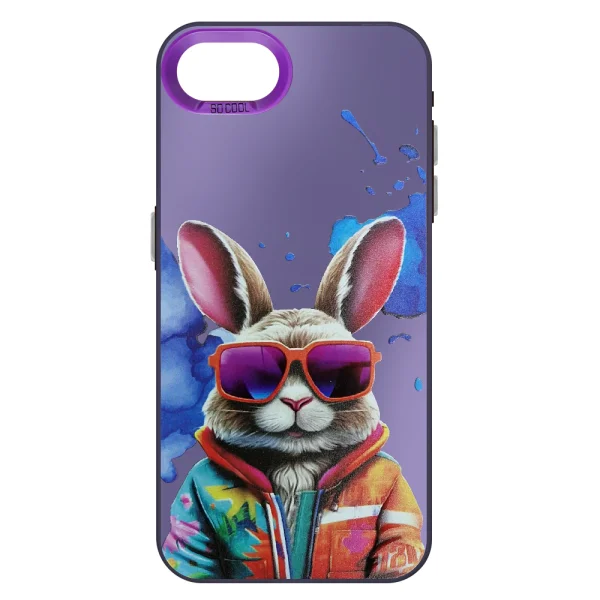 Shockproof SOCOOL Case for iPhone 16e/17e, Rabbit 2