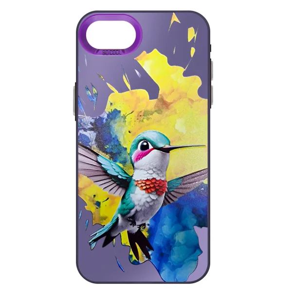 Shockproof case SOCOOL for iPhone 16e/17e, Bird 2