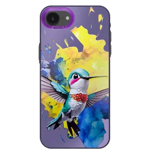 Удароустойчив калъф SOCOOL за iPhone 16e/17e, Птиче
