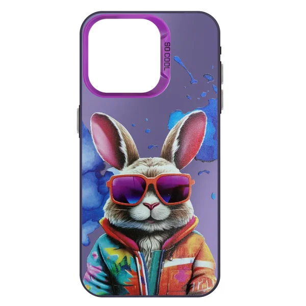 Shockproof case SOCOOL for iPhone 16 Pro, Rabbit 2