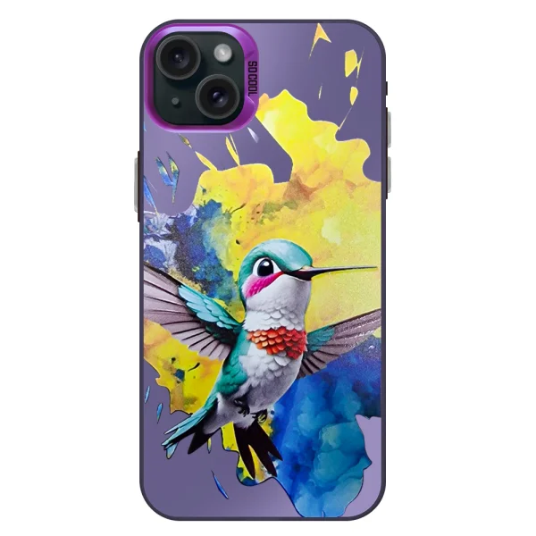 Shockproof case SOCOOL for iPhone 15, Bird 1