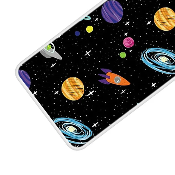 Silicone case for Samsung Galaxy A22 4G, Planets 3