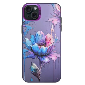 Удароустойчив калъф SOCOOL за iPhone 13 и iPhone 14, Цвете