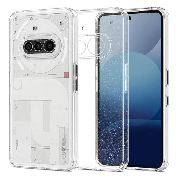 Силиконов калъф Techsuit SparkleSkin за Nothing Phone 3a, Прозрачен 1