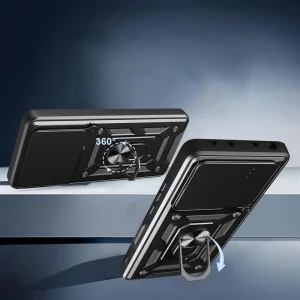 Удароустойчив калъф Techsuit CamShield за Huawei Honor 400 Lite, Черен 5