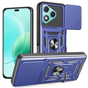 Удароустойчив калъф Techsuit CamShield за Huawei Honor 400 Lite, Син