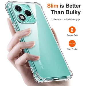 Techsuit Shockproof Silicone Case for Honor 400 Lite, Transparent 3
