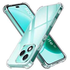 Силиконов калъф Techsuit Shockproof за Honor 400 Lite, Прозрачен