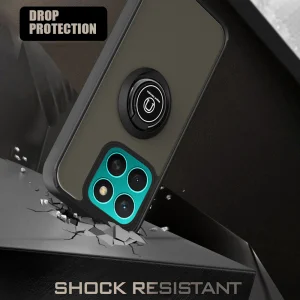 Techsuit Glinth Shockproof Case for Honor X8c, Black 4