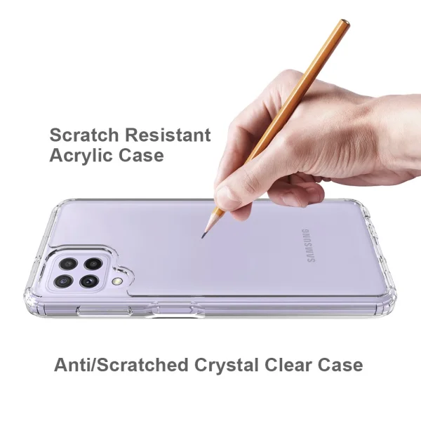 Удароустойчив калъф Anti-drop за Samsung Galaxy A22 4G, Прозрачен 5
