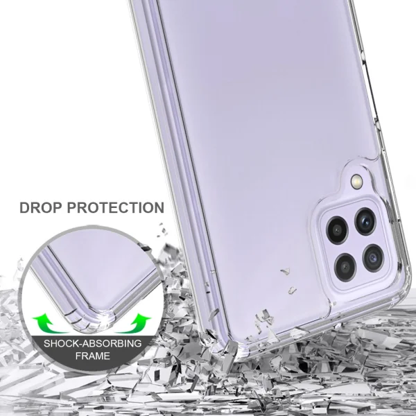 Удароустойчив калъф Anti-drop за Samsung Galaxy A22 4G, Прозрачен 4
