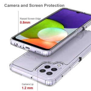 Удароустойчив калъф Anti-drop за Samsung Galaxy A22 4G, Прозрачен 3
