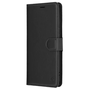 Калъф тефтер Techsuit Leather Folio за Honor X8c, Черен