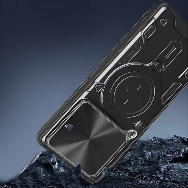 Удароустойчив калъф Techsuit Camguard pro за Motorola Edge 60 / Edge 60 Fusion, Черен 2
