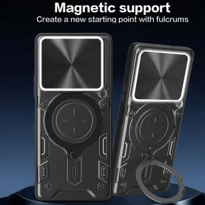 Удароустойчив калъф Techsuit Camguard pro за Motorola Edge 60 / Edge 60 Fusion, Черен 3
