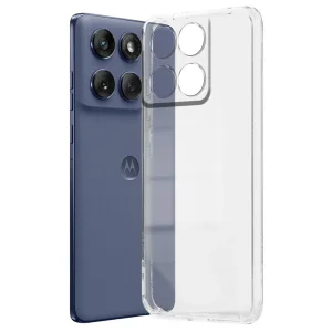Techsuit Silicone Case for Motorola Edge 60 / Edge 60 Fusion, Transparent 3