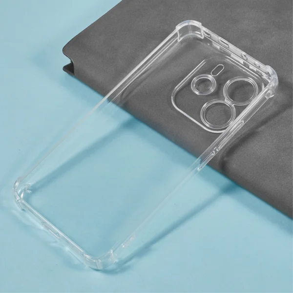 Силиконов калъф Anti-drop за Xiaomi Redmi Note14 4G, Прозрачен 4