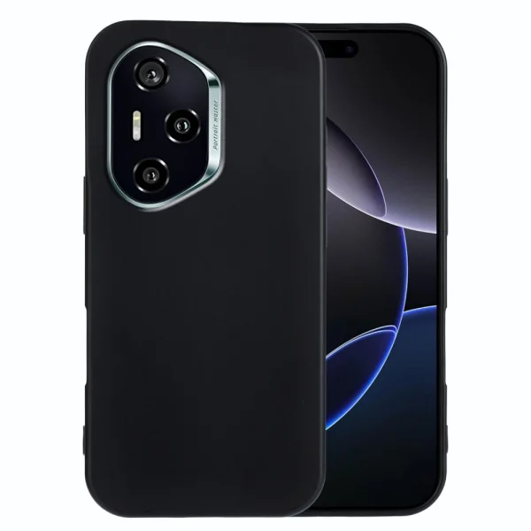 Soft Matte silicone case for Huawei Honor 400, Black 1