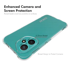 Силиконов калъф ENKAY Anti-Drop за Huawei Honor 400, Прозрачен 5