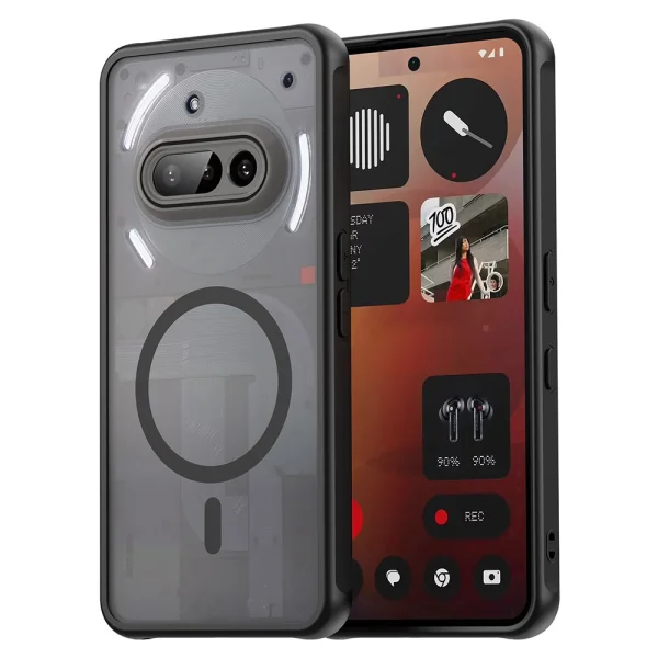 Удароустойчив калъф MagSF Anti Drop за Nothing Phone (3a), Черен 1
