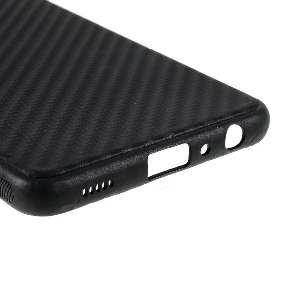 Силиконов калъф Carbon за Samsung Galaxy A22 4G, Черен 5