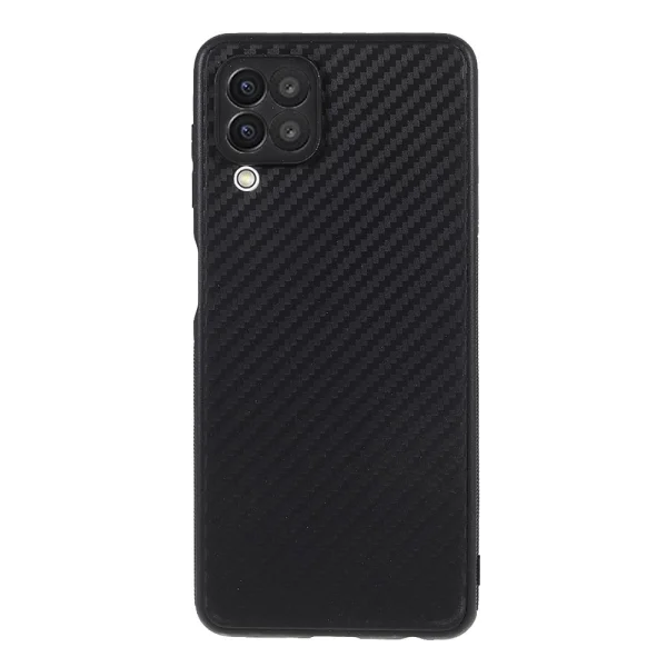 Силиконов калъф Carbon за Samsung Galaxy A22 4G, Черен 1
