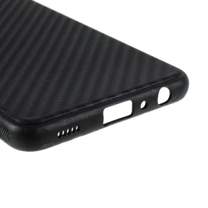 Силиконов калъф Carbon за Samsung Galaxy A22 4G, Черен 5